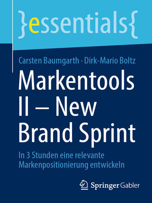 cover image of Markentools II--New Brand Sprint
